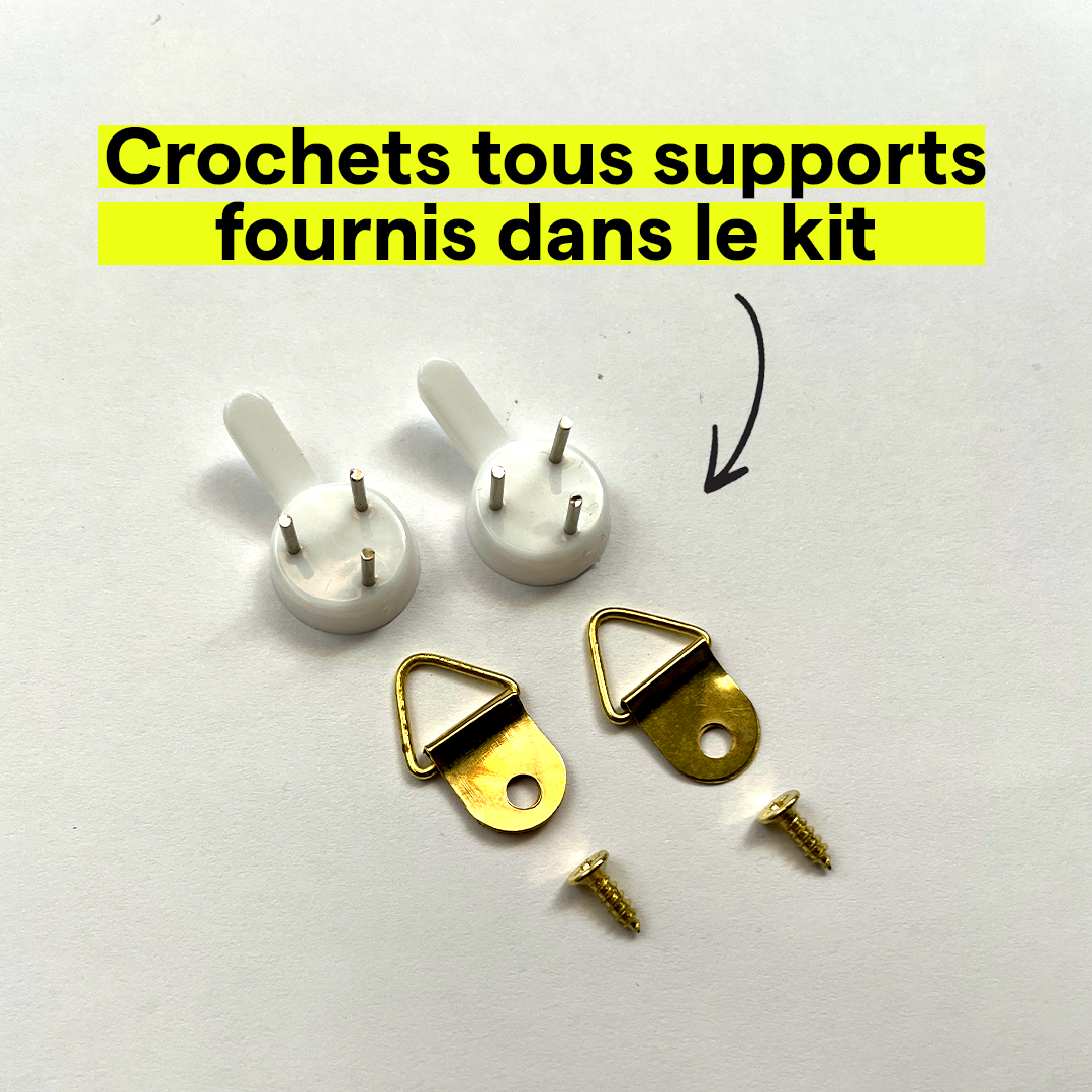 Kit de peinture tête dans les nuages