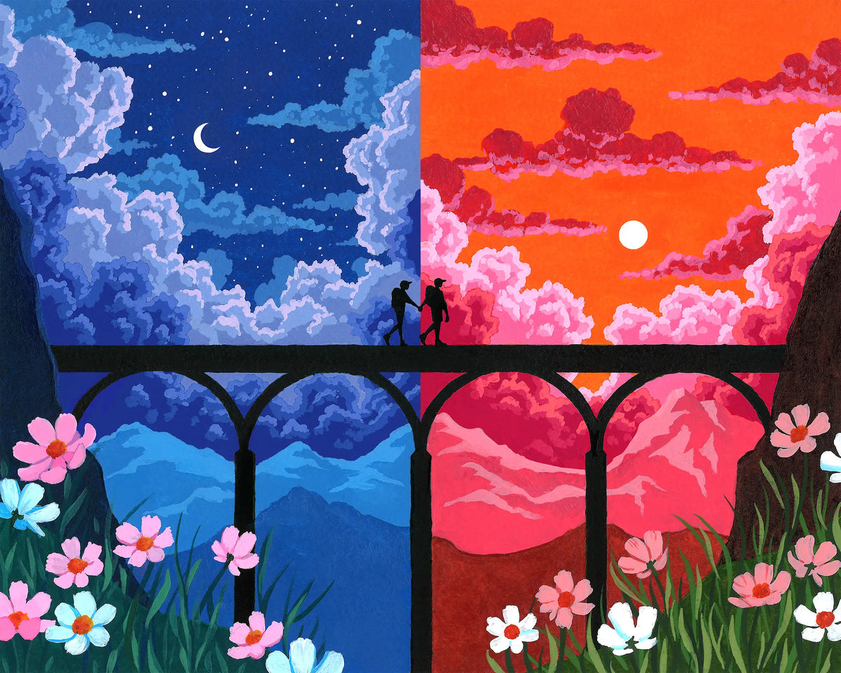 Kit de peinture pont des amoureux