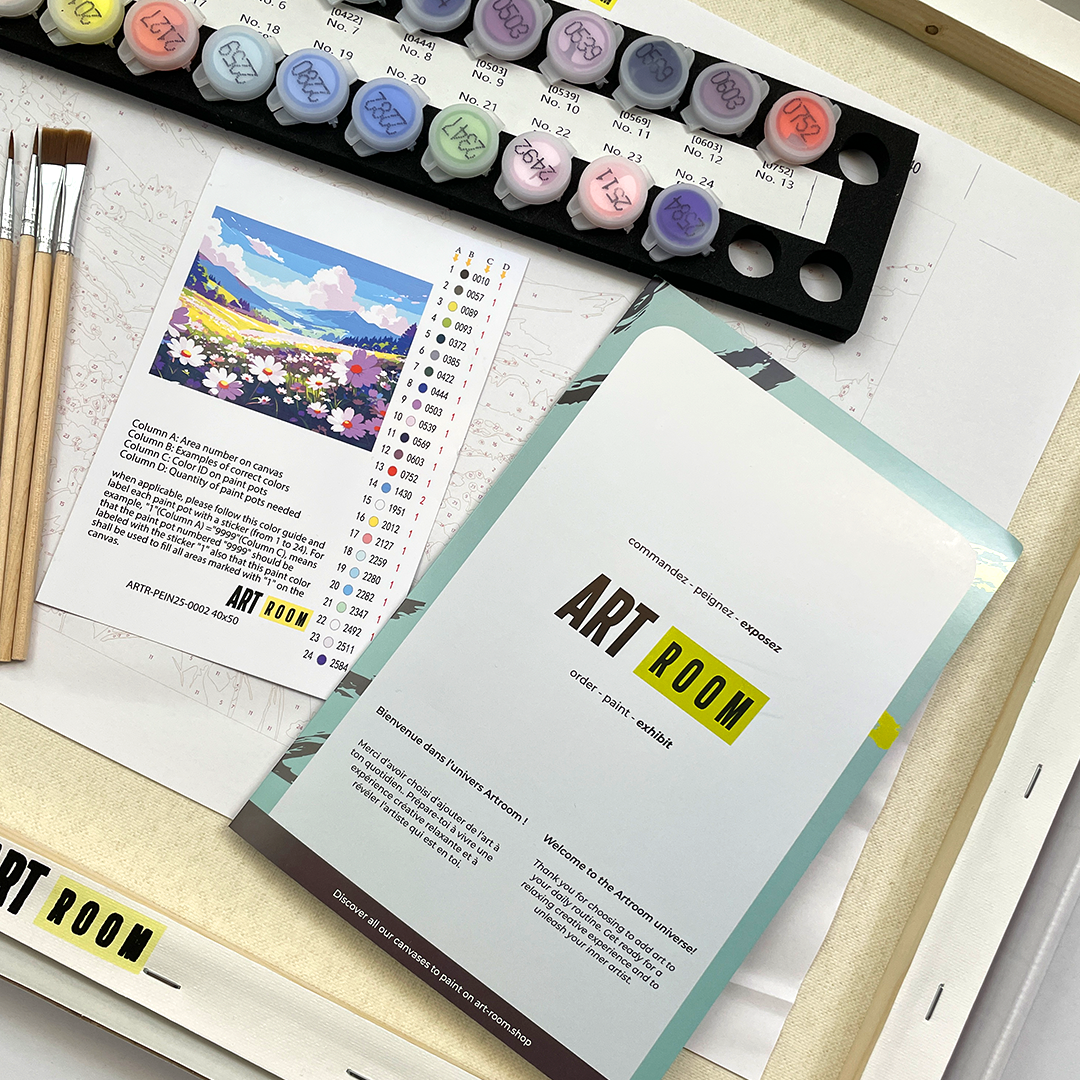 Kit de peinture bibliotheque