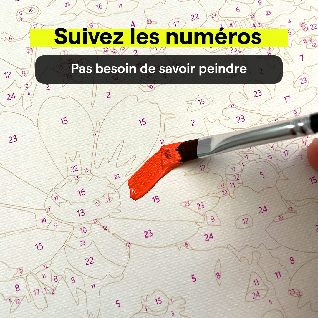 Kit de peinture bibliotheque